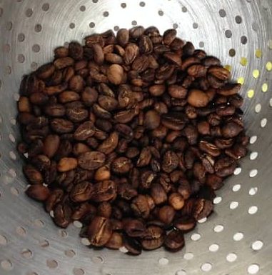 pan roasted coffee