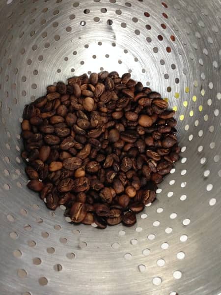 pan roasted coffee