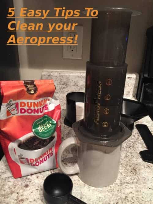 aeropress on mug